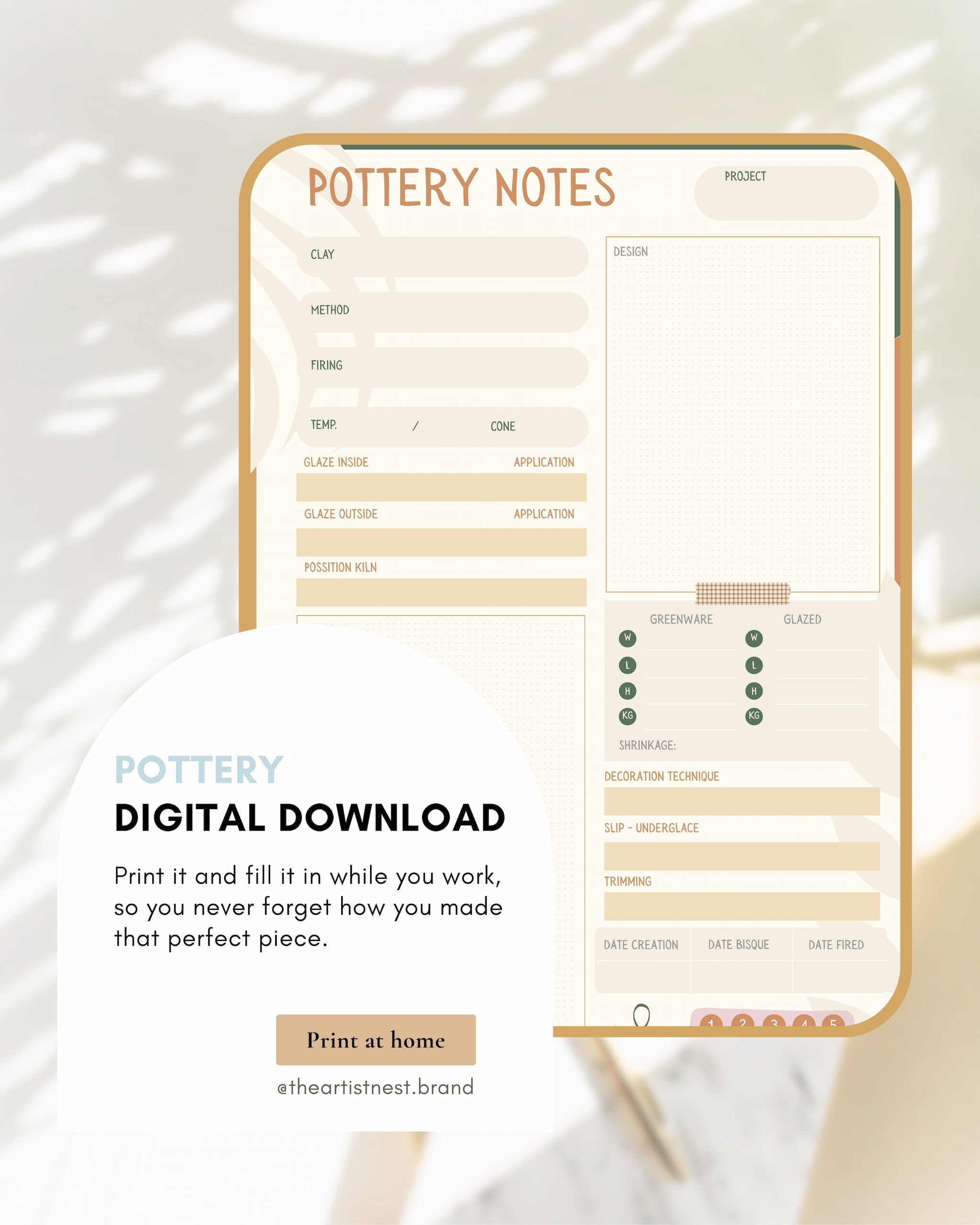 Pottery Bundle - Digital Download