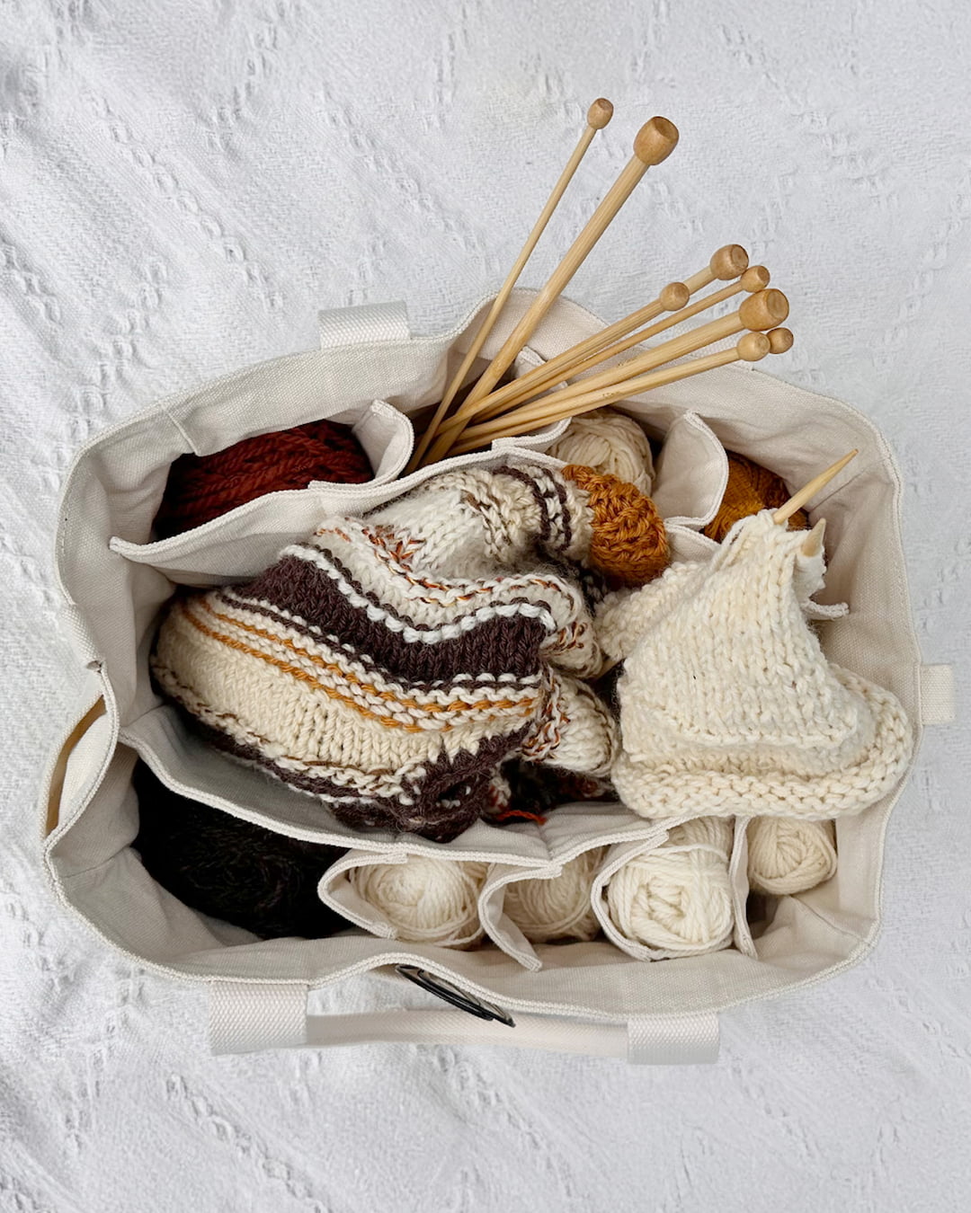 Drift - White Pottery Tool Bag