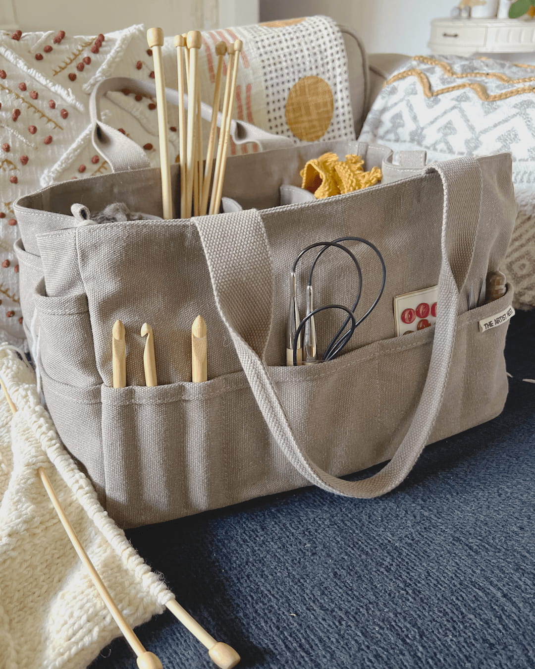 Paperbark - Grey Pottery Tool Bag