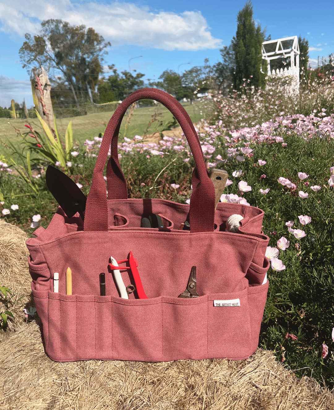 Waratah - Red Pottery Tool Bag